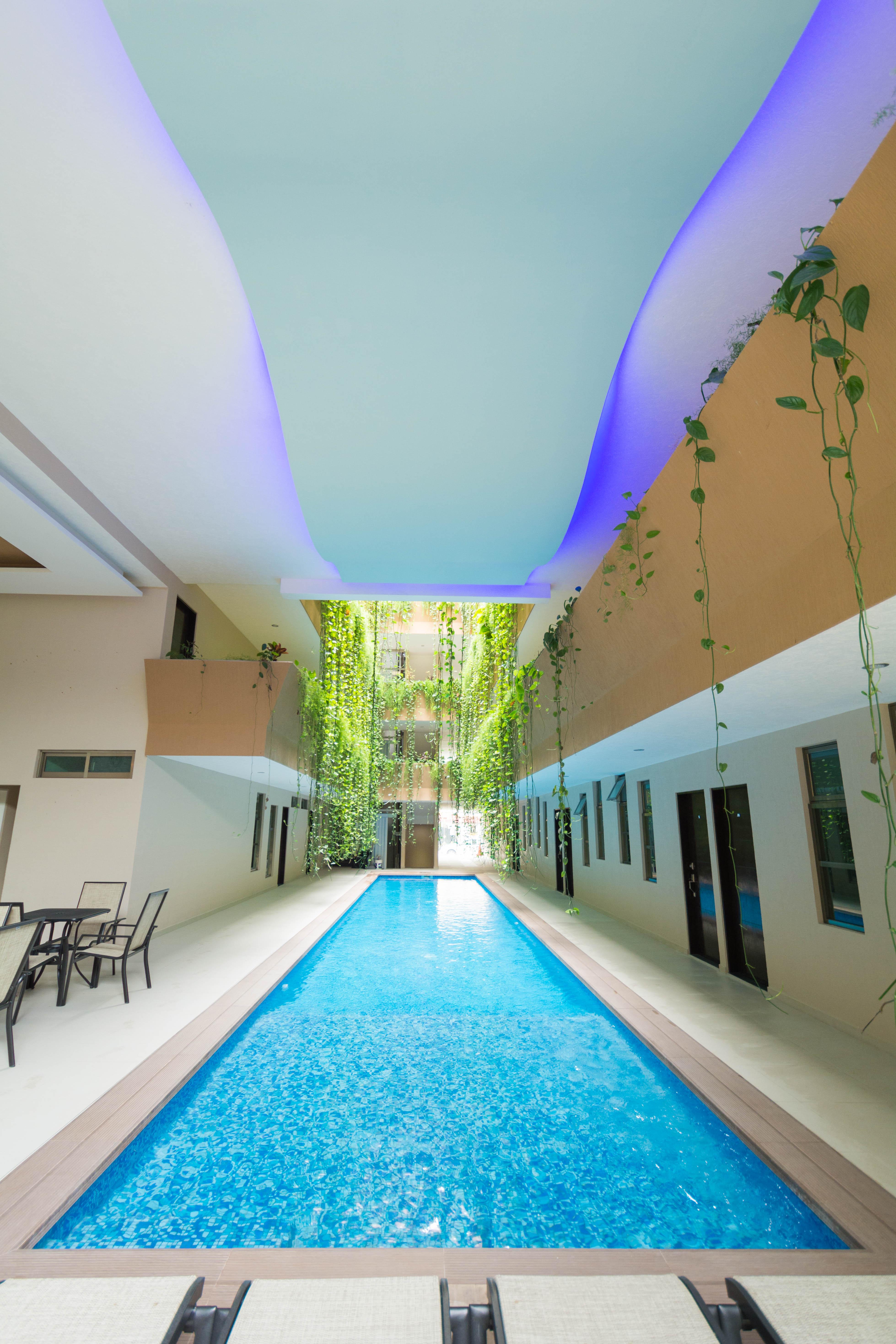 Palmarena Rooms & Residences - Long Stay Comfort With Parking, Sauna, Gym & Pool - Steps From 5Th Avenue Playa del Carmen Buitenkant foto