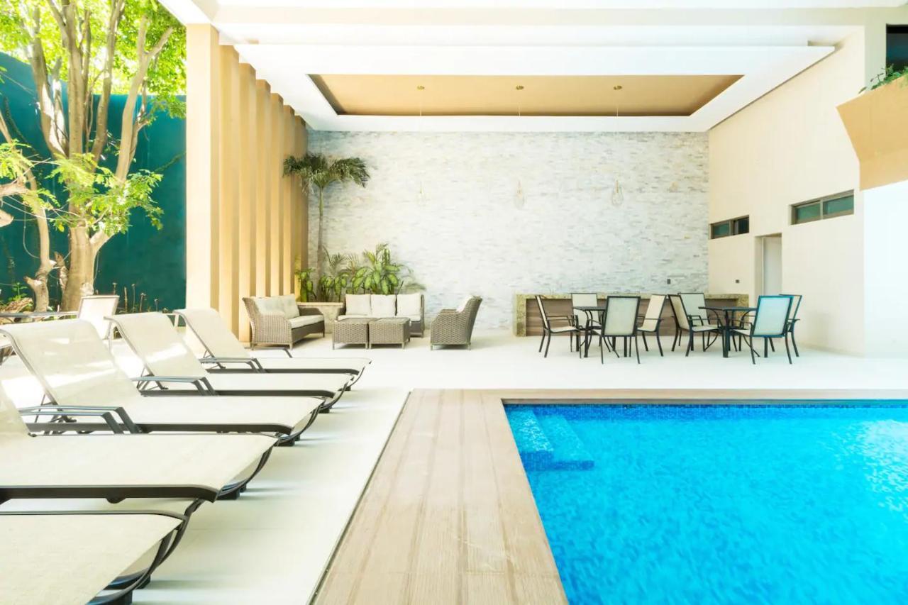 Palmarena Rooms & Residences - Long Stay Comfort With Parking, Sauna, Gym & Pool - Steps From 5Th Avenue Playa del Carmen Buitenkant foto