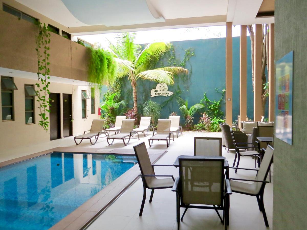 Palmarena Rooms & Residences - Long Stay Comfort With Parking, Sauna, Gym & Pool - Steps From 5Th Avenue Playa del Carmen Buitenkant foto